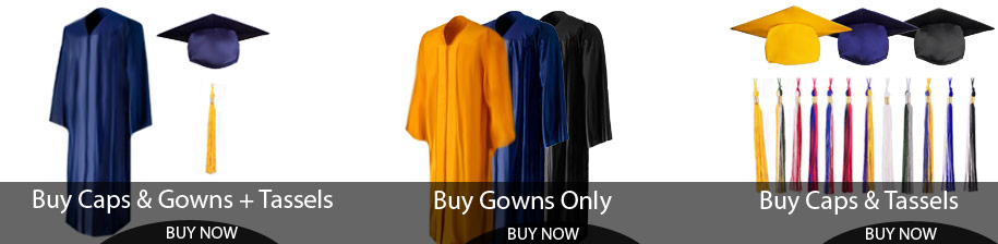 how to wear cap and gown collar