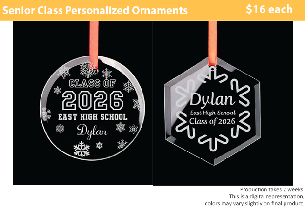 Senior Class Ornaments