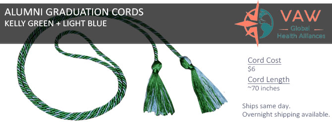 VAW Global Health Alliances Honor Cords