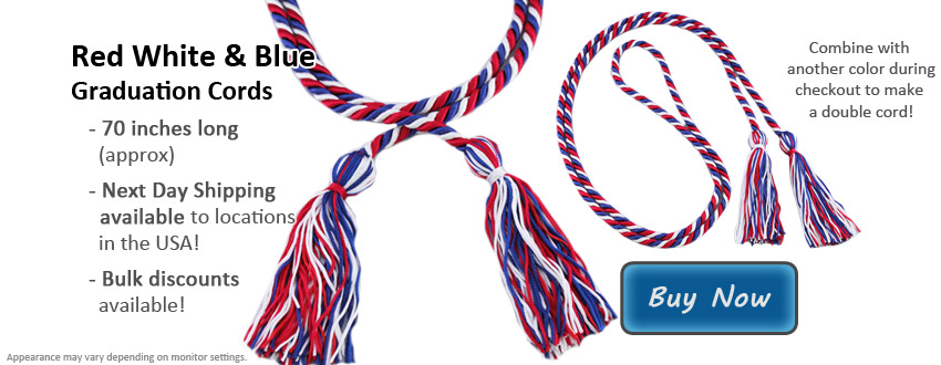 SALUTE Graduation Cord Comparison