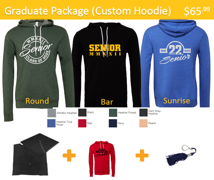 Senior Class Hoodie Packages