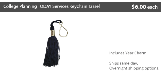 College Planning TODAY Services Keychain Tassels