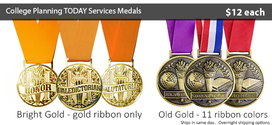 College Planning TODAY Services Medals