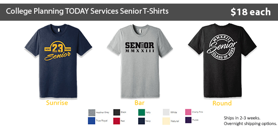 College Planning TODAY Services Senior TShirts