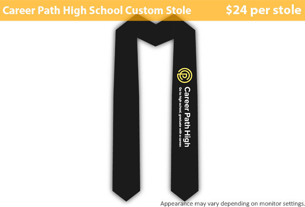 Career Path High School Custom Stoles