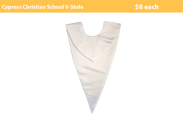 Cypress Christian School Texas V Stole
