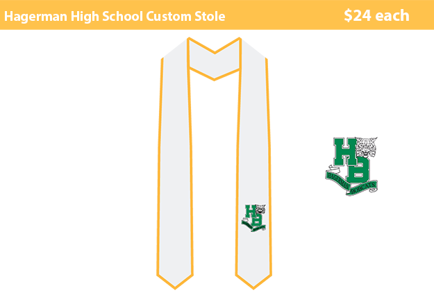 Hagerman High School Custom Stole