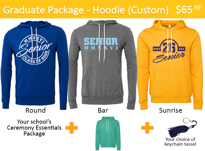 Senior Class Hoodie Packages