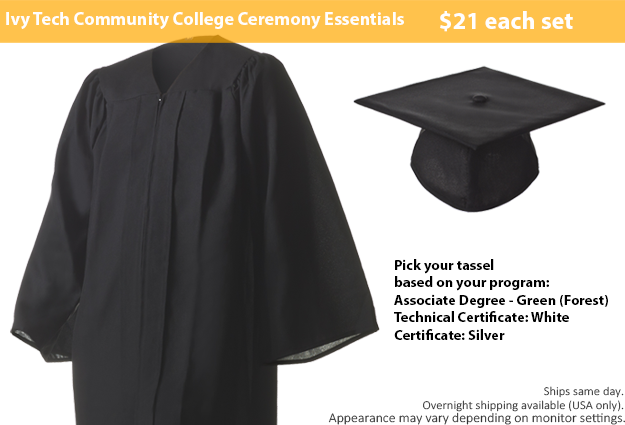 Ivy Tech Community College Essential Ceremony Package