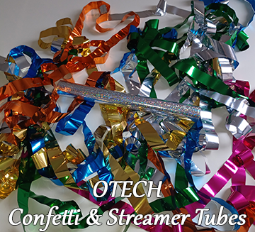 OTECH Confetti Tubes