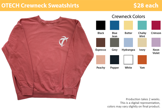 OTECH Crewneck Sweatshirts