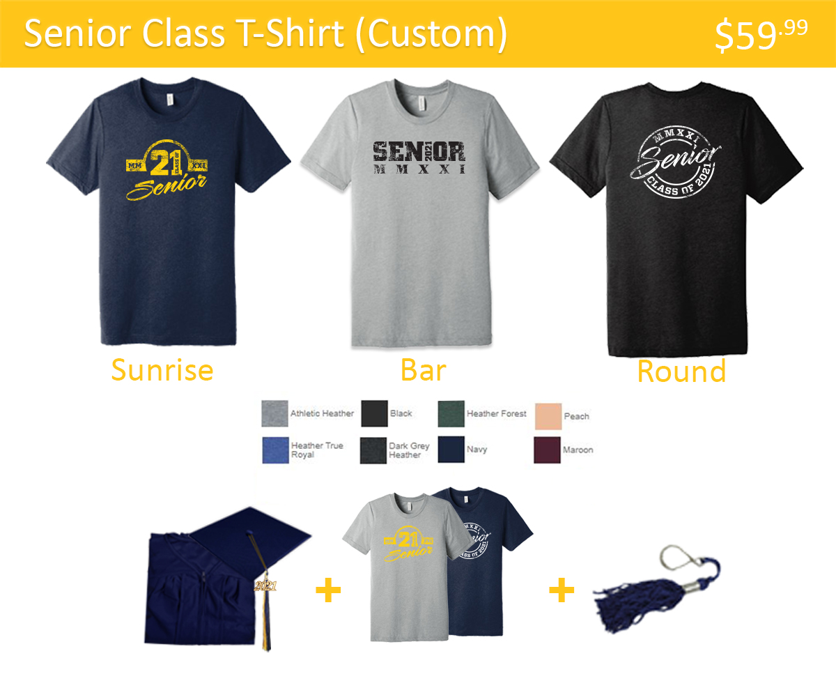 Senior Class TShirt Packages