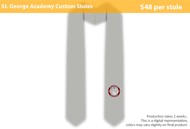 St. George Academy Custom Stole