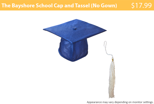 The Bayshore School California Cap & Tassel Package