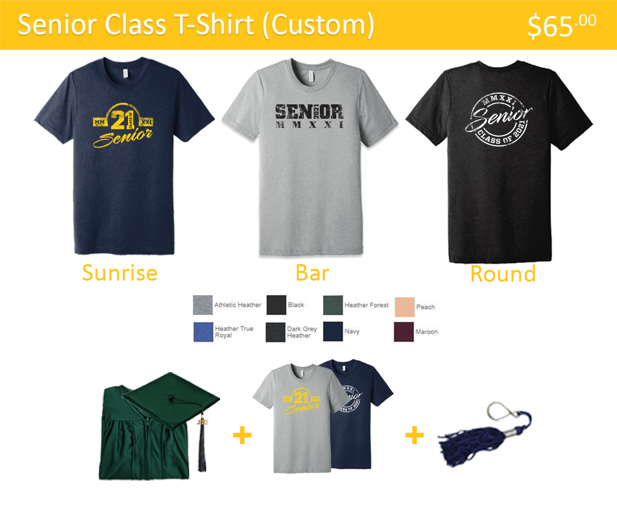 Senior Class TShirt Packages