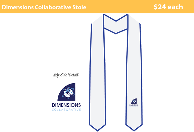 Dimensions Collaborative CA Stoles