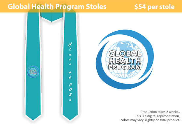 GLOBAL HEALTH PROGRAM GRADUATION STOLE