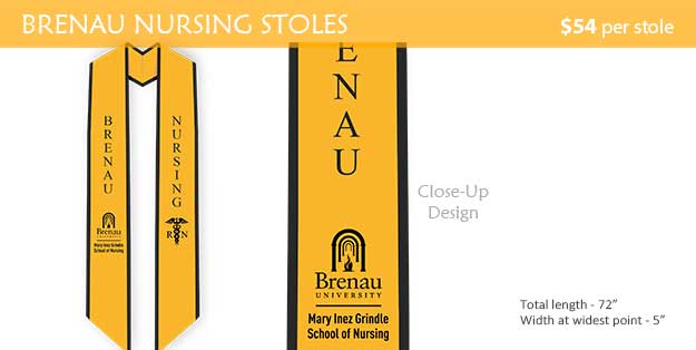 BRENAU NURSING GRADUATION STOLE