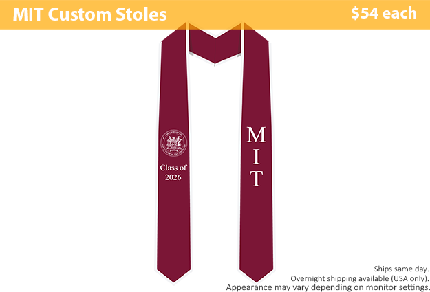 MIT Custom Stoles
