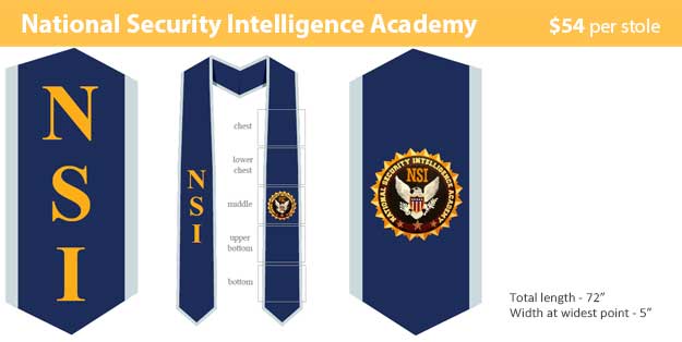 NSIA GRADUATION STOLE