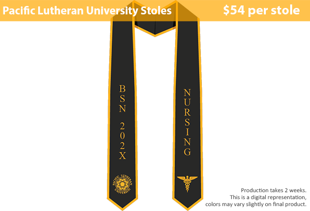 Pacific Lutheran University Graduation Stole