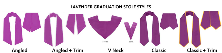 Lavender Stole Styles